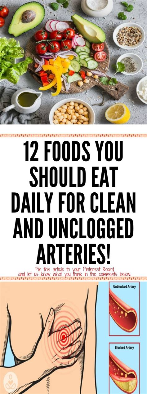 12 Foods You Should Eat Daily For Clean And Unclogged Arteries Food