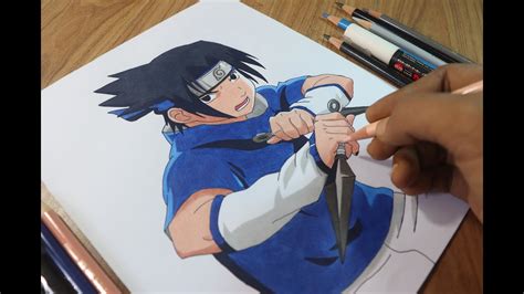 Lukisan Sasuke Uchiha Sasuke Easy Draw Images Sasuke Uchiha Pencil