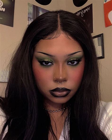 Alt Makeup Edgy Makeup Black Girl Makeup Girls Makeup Makeup Inspo