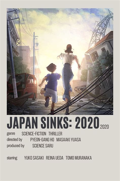 Japan Sinks 2020 By Kellie Anime Printables Anime Decor Anime Films