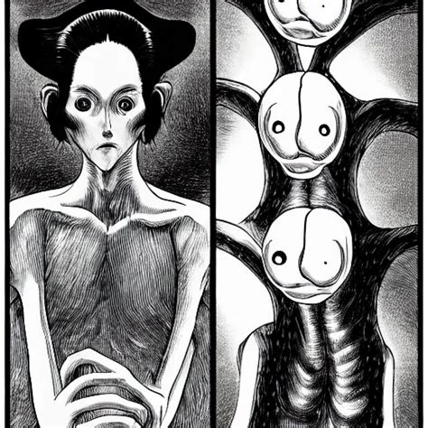 A Human That Looks Like A Snail By Junji Ito Stable Diffusion Openart