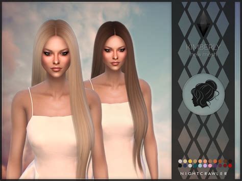 Kimberly Hair By Nightcrawler At Tsr Sims 4 Updates