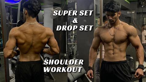 Complete Shoulder Workout For Intermediate Best Superset And Dropset