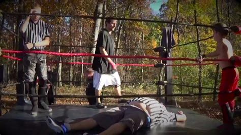 Dominating Backyard Wrestling November To Remember 1va Match Youtube