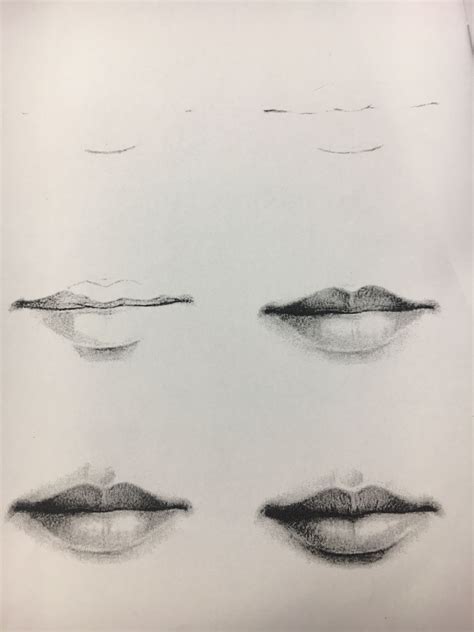 How To Draw A Mouth Drawings Realistic Drawings Mouth Drawing