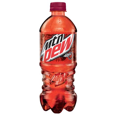 Buy Mountain Dew Code Red Soda 20oz Bottles Quantity Of 24 Online At