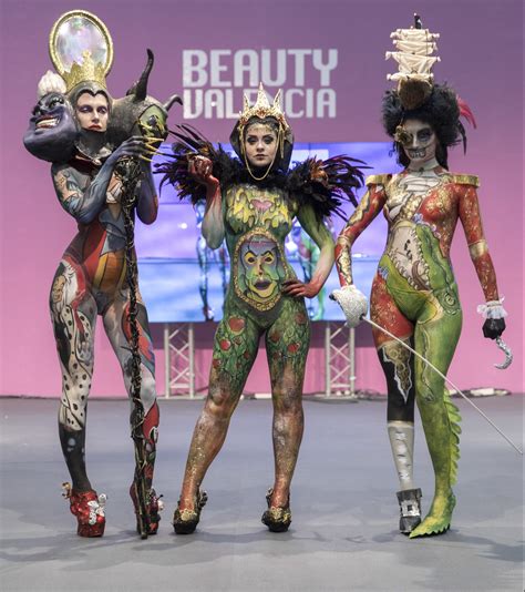 Ganadores Bodypainting 2018 Beauty Valencia