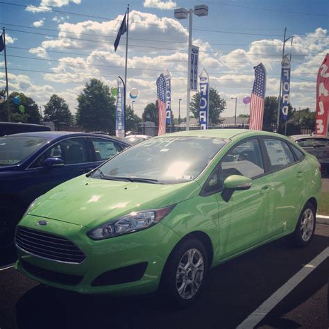 Ford Fiesta In Lime Squeeze Green Metallic Chapmanphilly Ford Fiesta