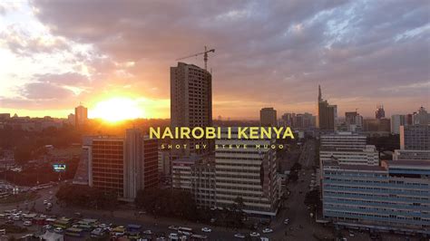 Nairobi Sunset I Kenya Aerials 4k Drone Dir By Stevemugo Youtube