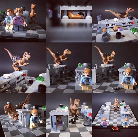 Jurassic Park Kitchen Scene Moc Rlego