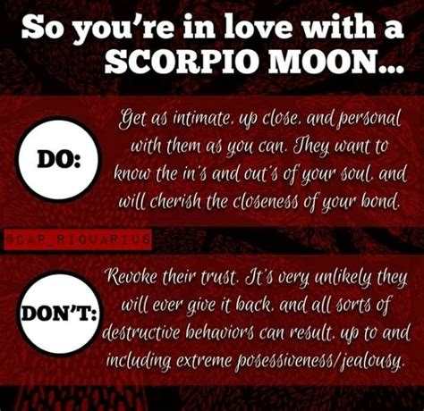 scorpio moon scorpio moon astrology facts moon signs