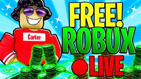 🔴 Giving 10000 Robux To Every Viewer On Roblox Live Robux Giveaway