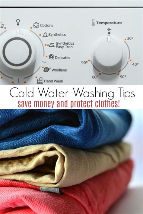 Colored clothing should be washed many times before washing with white clothes. Cold Water Washing Tips to save money and protect clothes ...