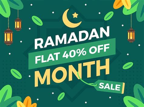 Premium Vector Ramadan Sale Banner Template
