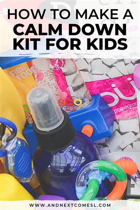40 Things To Put In A Calm Down Kit For Kids Free
