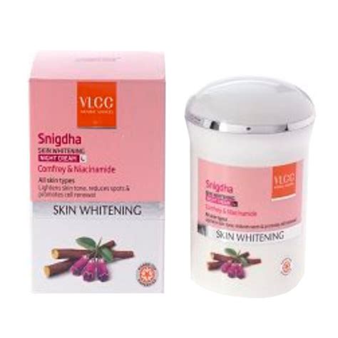 Buy Vlcc Snigdha Skin Whitening Night Cream 50gm Health And Glow