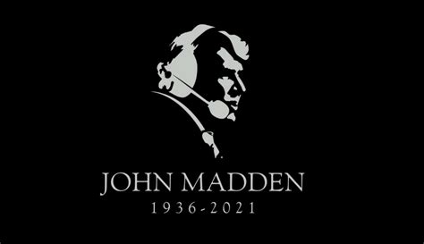 John Madden Honored Across Nfl With Moment Of Silence Helmet Decal Tv