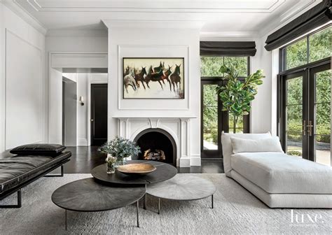 Heres How To Do Black And White Right Monochromatic Living Room