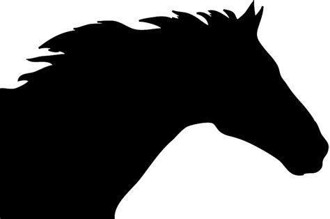 Horse Head Silhouette Clipart Best Clipart Best