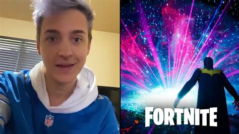 Ninja explains why he hasn’t streamed during Fortnite's The End event