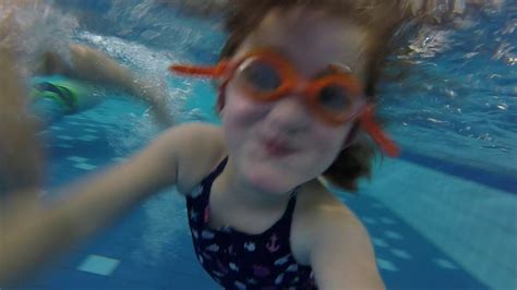 Twin Girls Testing Out Gopro Hero Session Underwater Youtube