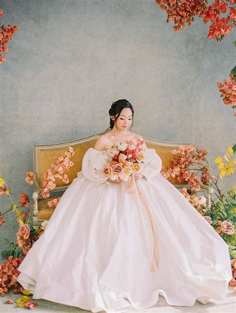 Modern Meets Colorful Korean Traditional Wedding Inspiration Gorgeous