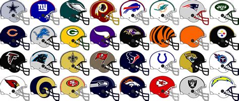 Nfl Team Helmets 2013 By Chenglor55 On Deviantart