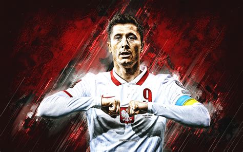 Download Wallpapers Robert Lewandowski Poland National Football Team