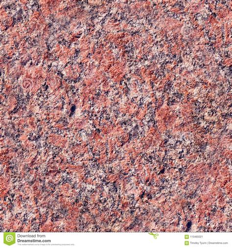 Seamless Red Granite Background Texture Stock Image