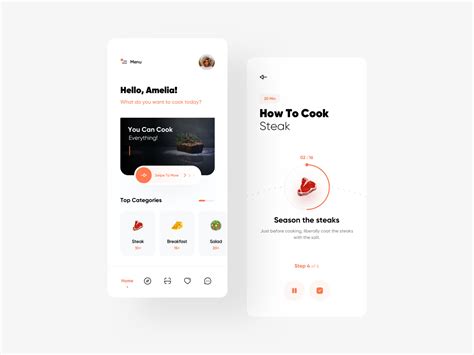 Recipes App Concept 🥩🥦 By Moras On Dribbble