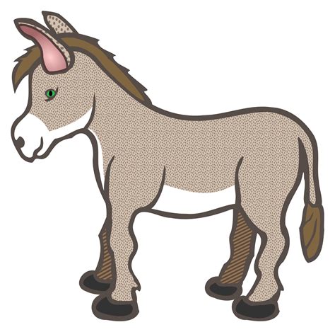 Donkey clipart free clipart images image - Clipartix