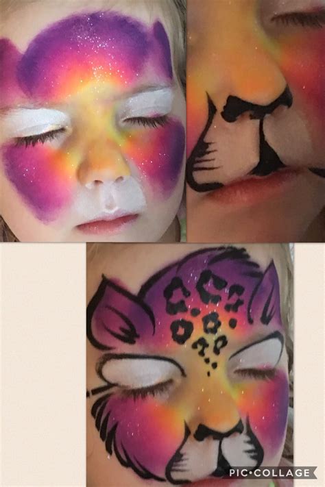 Cat Face Paint Tutorial By Kristy Clewis Catface Face Painting