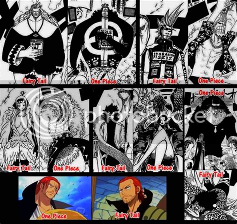 Fairy Tail And One Piece Comparison
