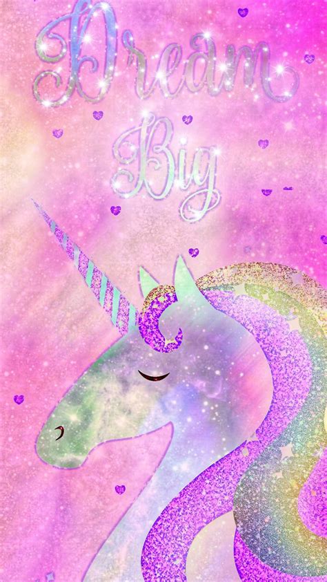 Dream Big Unicorn Made By Me Pastel Kawaii Fantasy Unicorn Pink