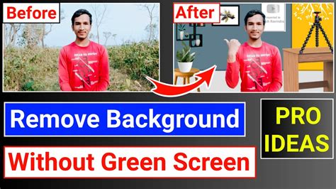 Remove Video Background Without Green Screen In Change Video