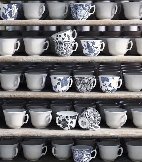 We Love These Beautifully Designed Cups From The New Burleigh Pottery
