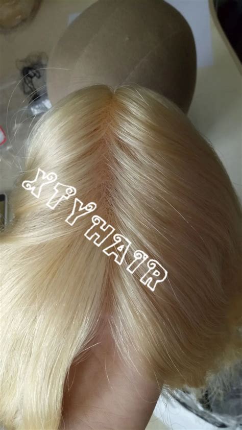 Blonde Hair Toupee For White Women Hair Loss Full Lace Wigs Buy