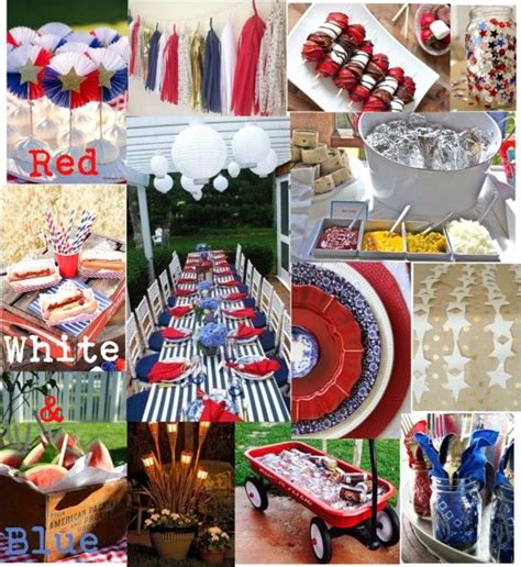 Red White And Blue Party Ideas