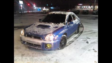 Subaru Impreza Wrx Winter Drifting Canada Youtube