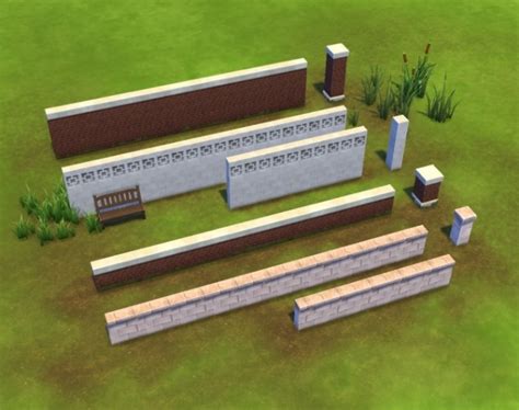 Liberated Fences 4 By Plasticbox At Mod The Sims Sims 4 Updates