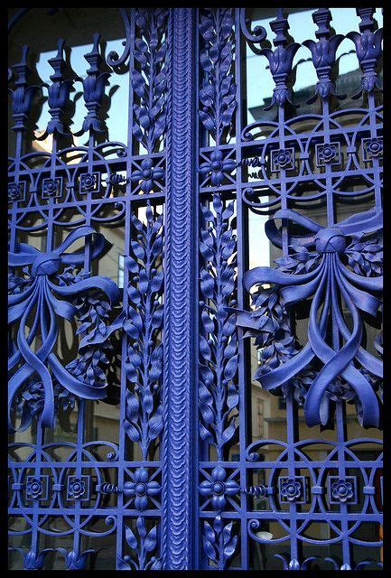 Blue entrance and wood door in puertas. Gate. | Doors, Unique doors, House doors