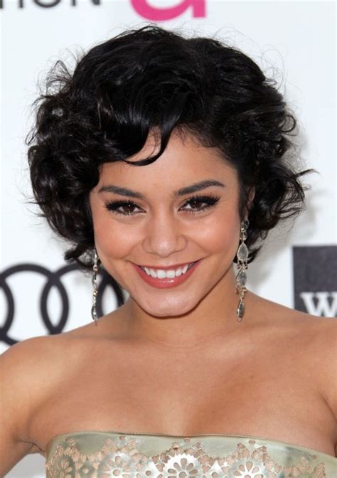 Celebrities are doing their part to participate in social distancing, a practice encouraged by the centers for disease. Vanessa Hudgens Short Curly Bob Hairstyle