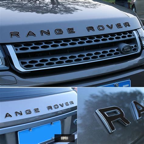Range Rover Black Letters Caipm