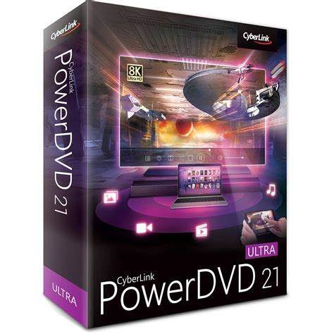 Cyberlink Powerdvd 21 Ultra Dvd El00 Rpu0 00 Bandh Photo Video