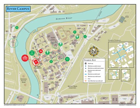 University Of Rochester Campus Map