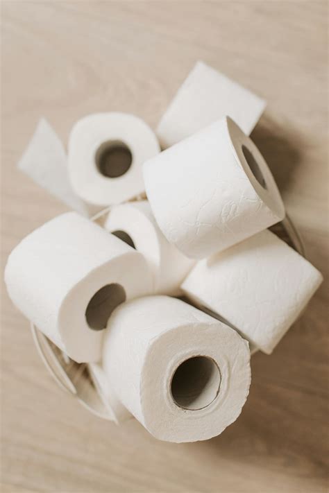 Stack Of Toilet Paper Rolls · Free Stock Photo