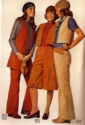 Popular Outfits From The 70s For Women Flared Trousers Were Also Popular They Were
