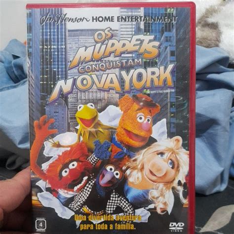 Dvd Os Muppets Conquistam Nova York Shopee Brasil