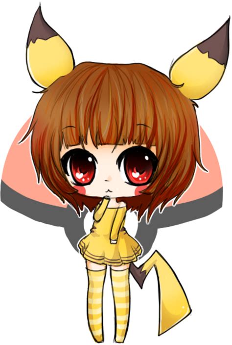 Chibi Pikachu Girl By Linkitty On Deviantart