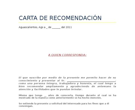 Carta De Experiencia Laboral Mexico  New Sample r